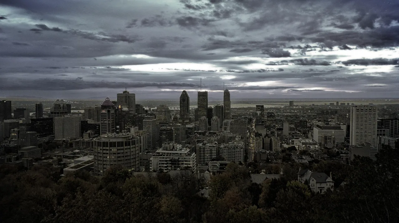 montreal, city, skyline, canada, panorama, skyscraper, building, urban, montreal, montreal, montreal, montreal, montreal. Why a Bank of Canada Decision Rarely Moves US Bills Directly
