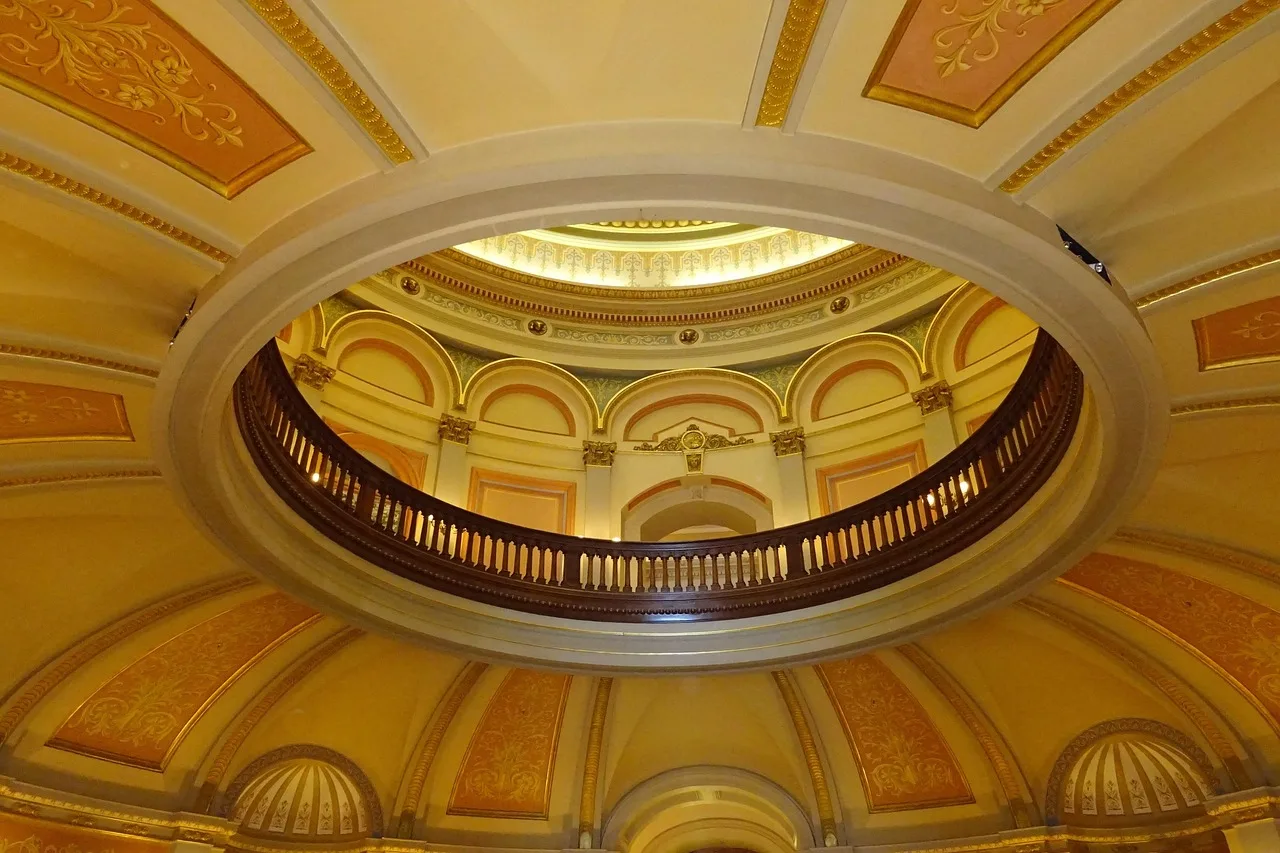 interior, dome, ornate, capitol, building, california, sacramento, governor, senate, assembly, capital, architecture, government building, politics, government, usa, america, sacramento, sacramento, sacramento, sacramento, sacramento, senate. Public records and open meetings rules in California, Texas and New York
